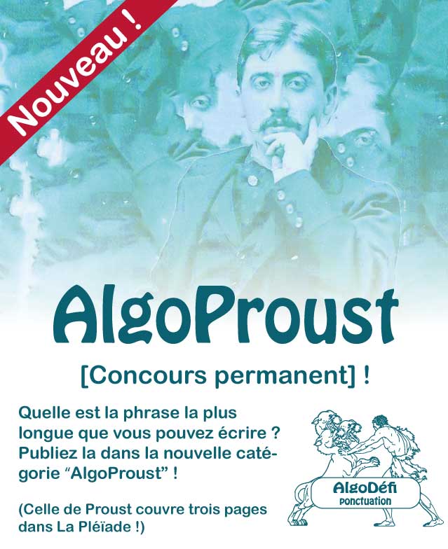 AlgoProust - Les phrases les plus longues publiées sur AlgoMuse