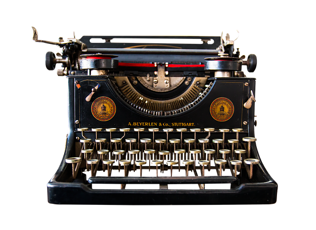 longue vie d’une machine à écrire