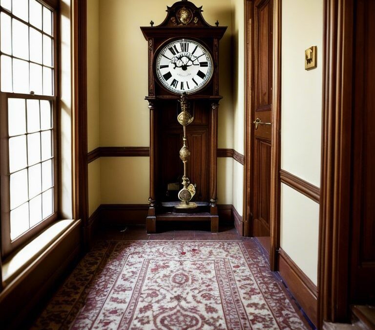 a-Comtoise-clock-in-the-hallway-1