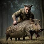 the-hunter-shoots-the-wild-boar-2
