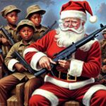 Santa-brings-guns-to-child